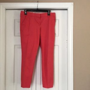 Coral chino capris